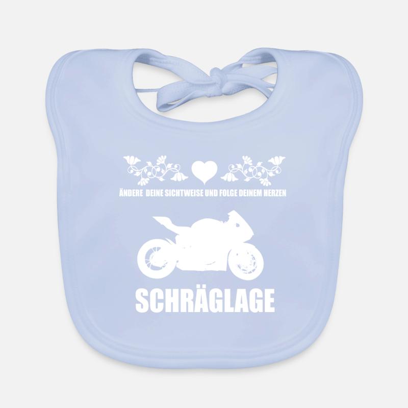 Motorrad Baby Bio-Lätzchen