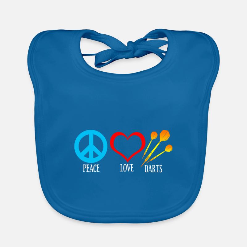Darts peace Organic Baby Bibs