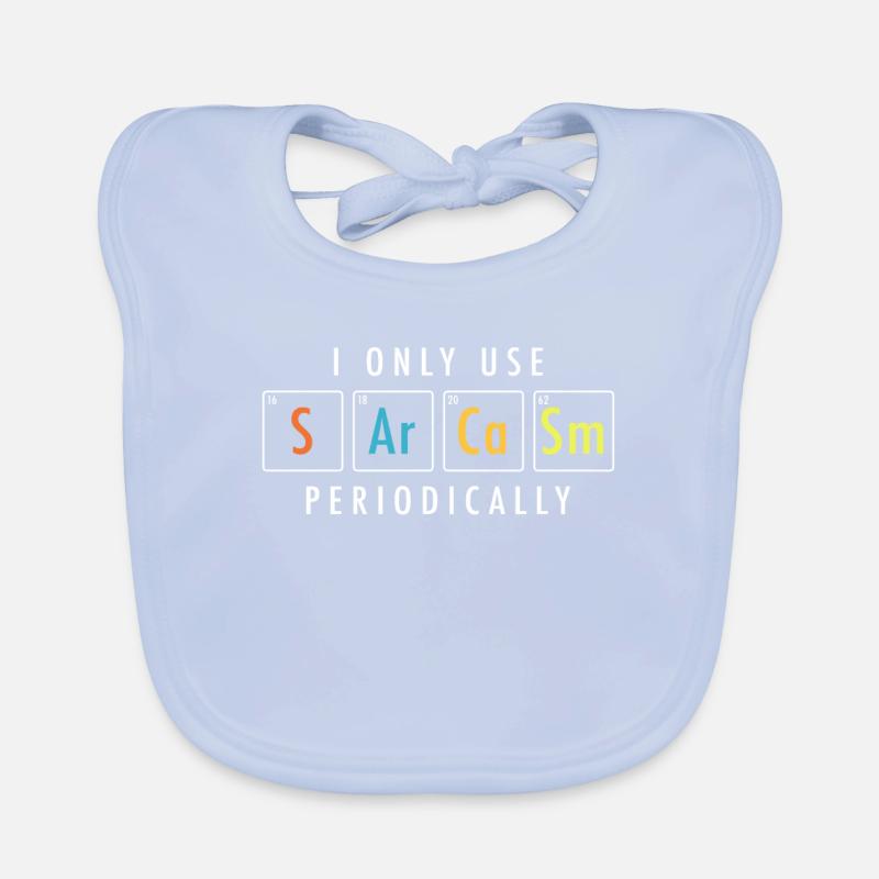 Sarkasmus Baby Bio-Lätzchen