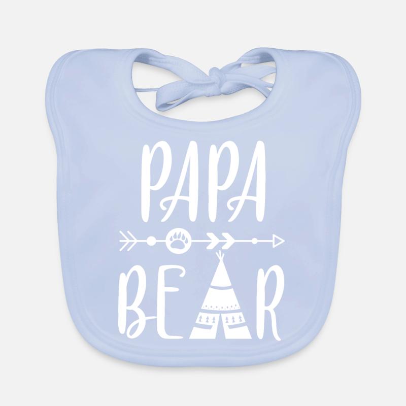 Daddy Bear Organic Baby Bibs