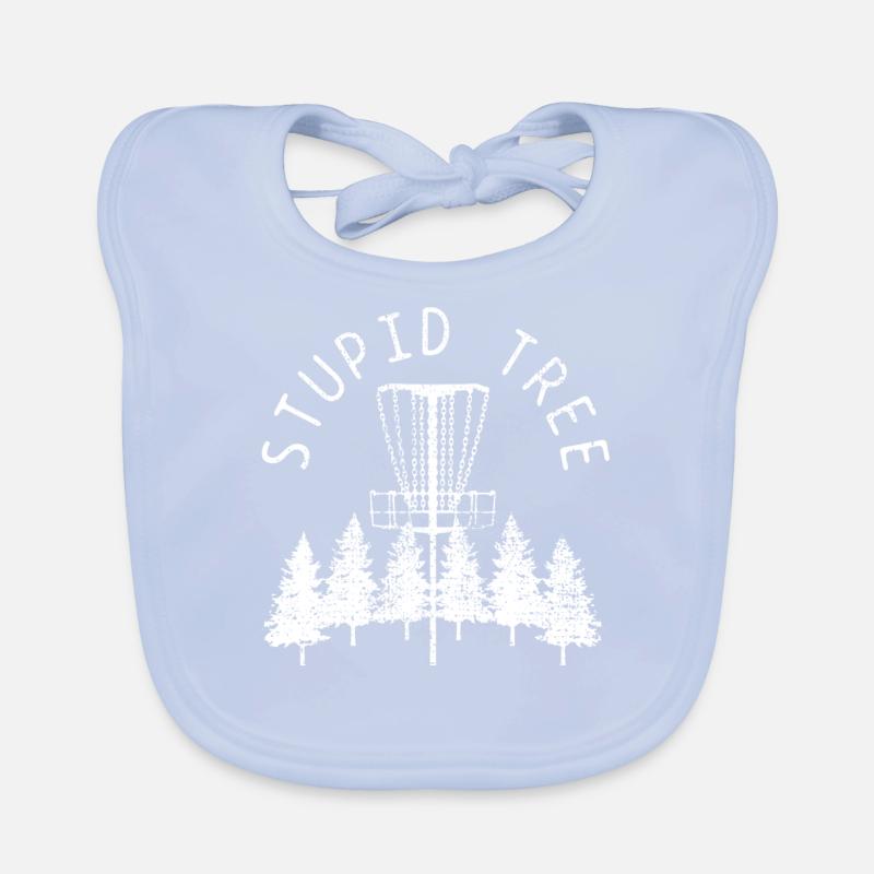 DISC GOLF PARK Organic Baby Bibs