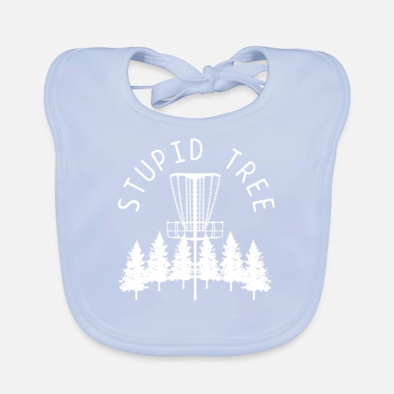DISC GOLF GAME Organic Baby Bibs