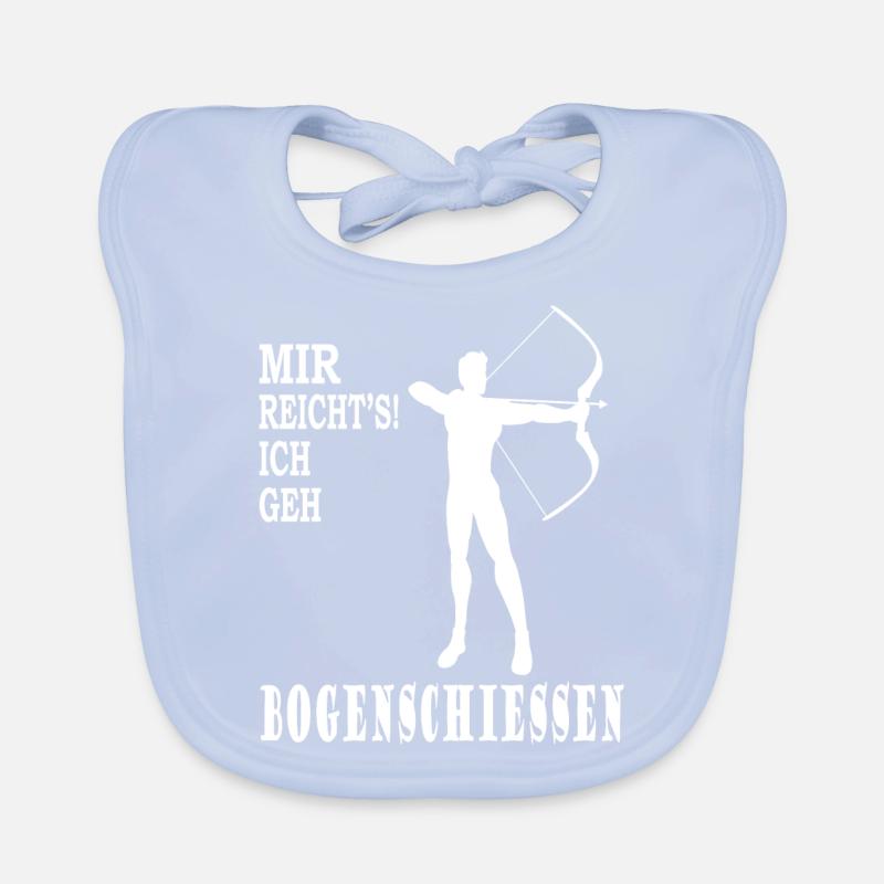 Bogenschiessen Lifestyle Baby Bio-Lätzchen