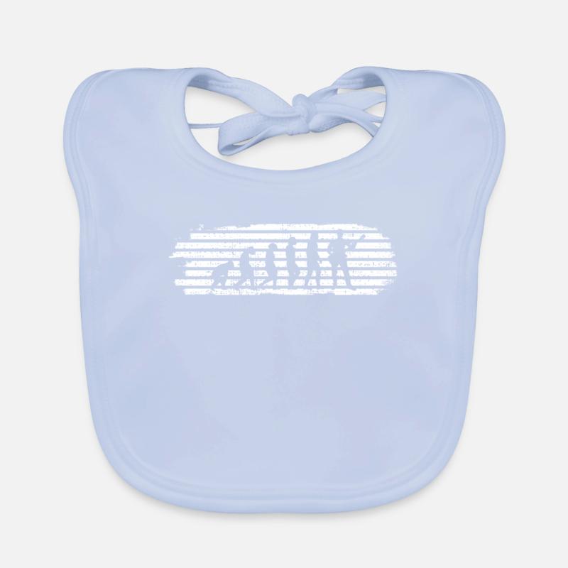 GUITAR EVOLUTION Organic Baby Bibs