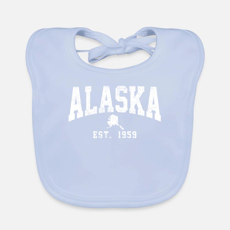 Conception de l'Alaska Bavoir bio Bébé