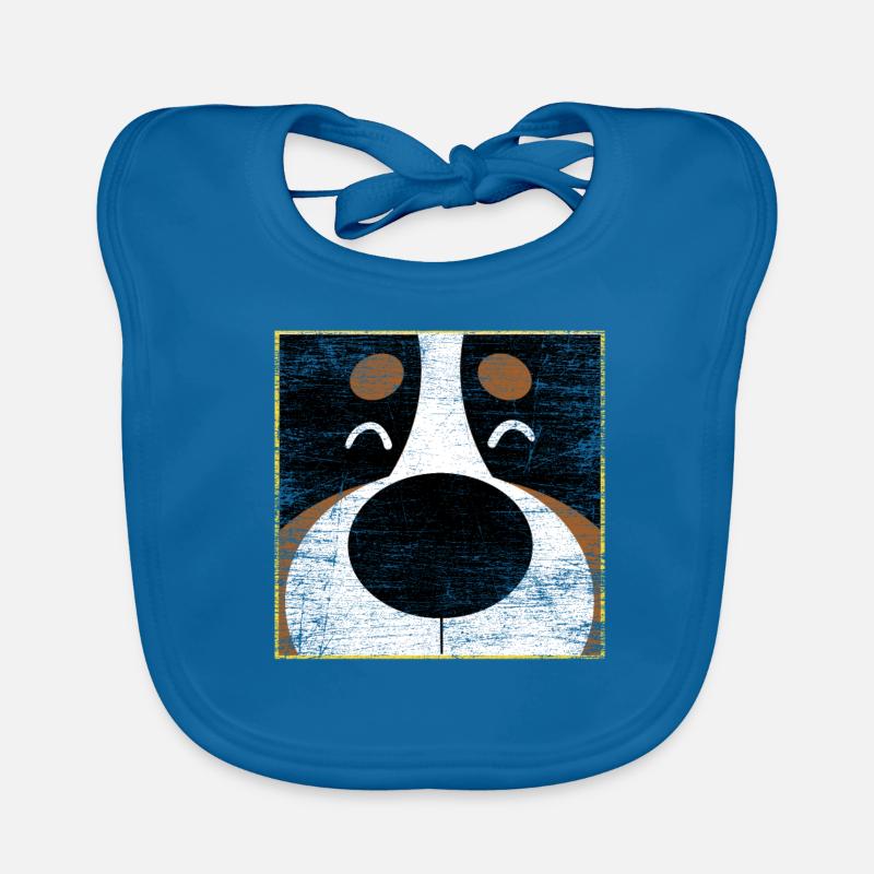Bernese Mountain Dog Organic Baby Bibs