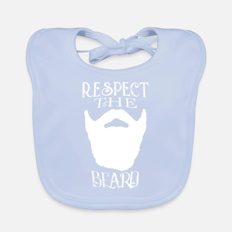 Bart - Respect The Beard Baby Bio-Lätzchen