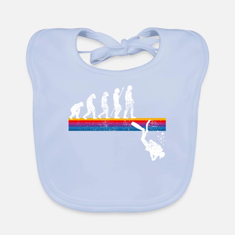 plongée Bavoir bio Bébé