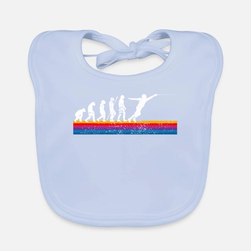 Fencing evolution Organic Baby Bibs