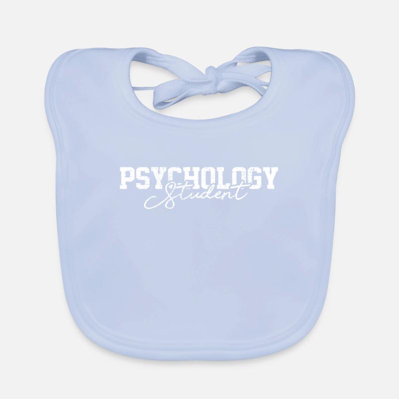 Psychology Study student Organic Baby Bibs