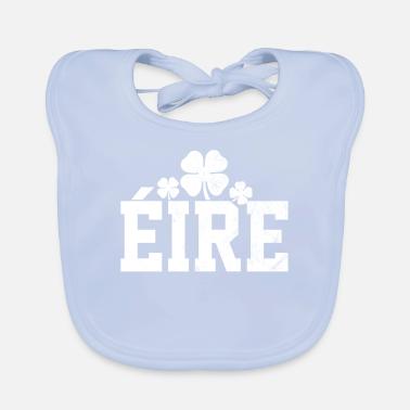 Shamrock Gloverleaf Eire Bavaglino ecologico per neonato