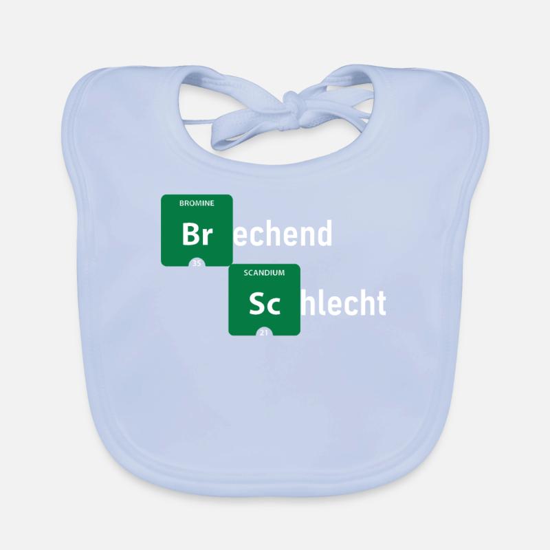 Casser mal. Bavoir bio Bébé