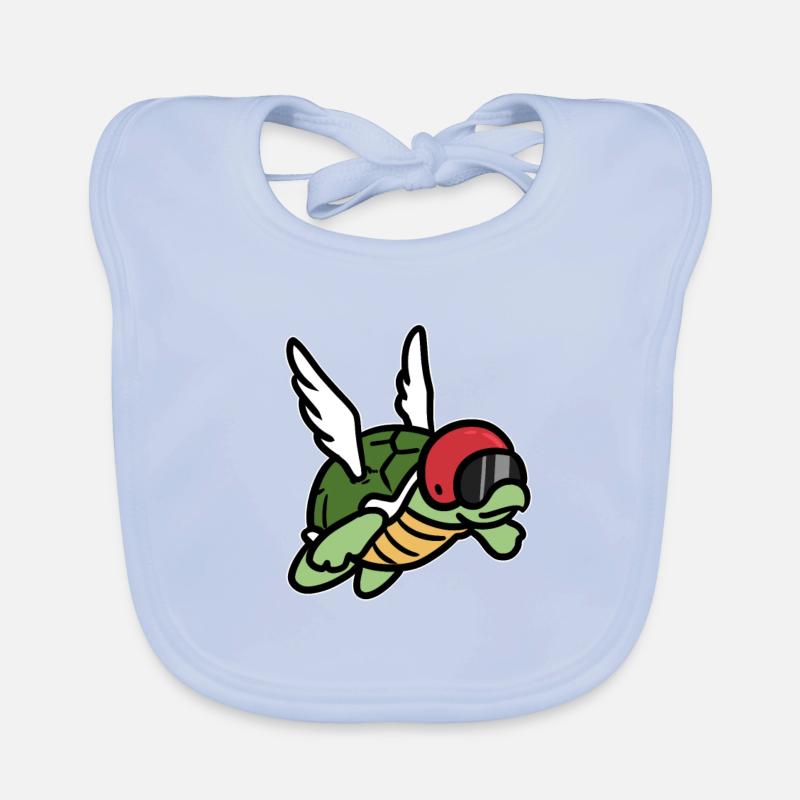 tortue Bavoir bio Bébé