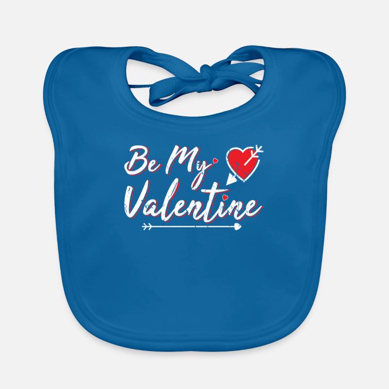 Saint-Valentin Bavoir bio Bébé