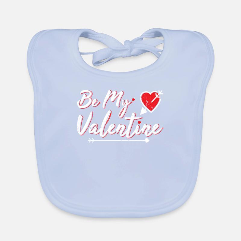 Valentinstag Baby Bio-Lätzchen