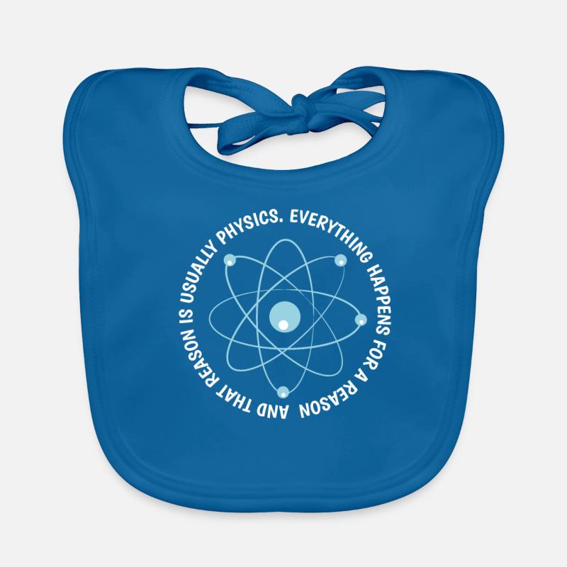 Science physics magic religion funny gift Organic Baby Bibs
