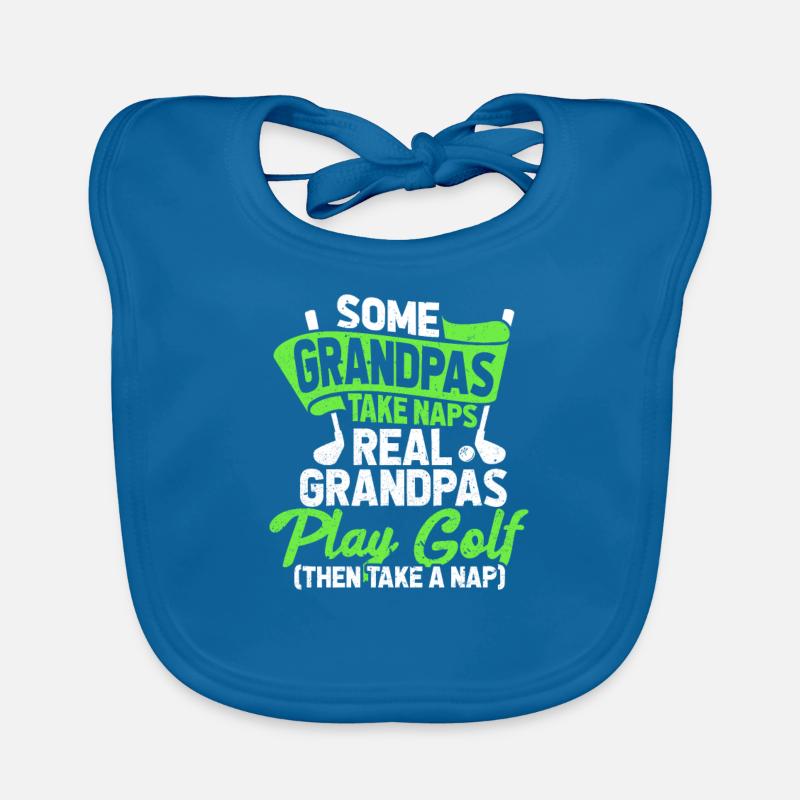 Golfeur papy Bavoir bio Bébé