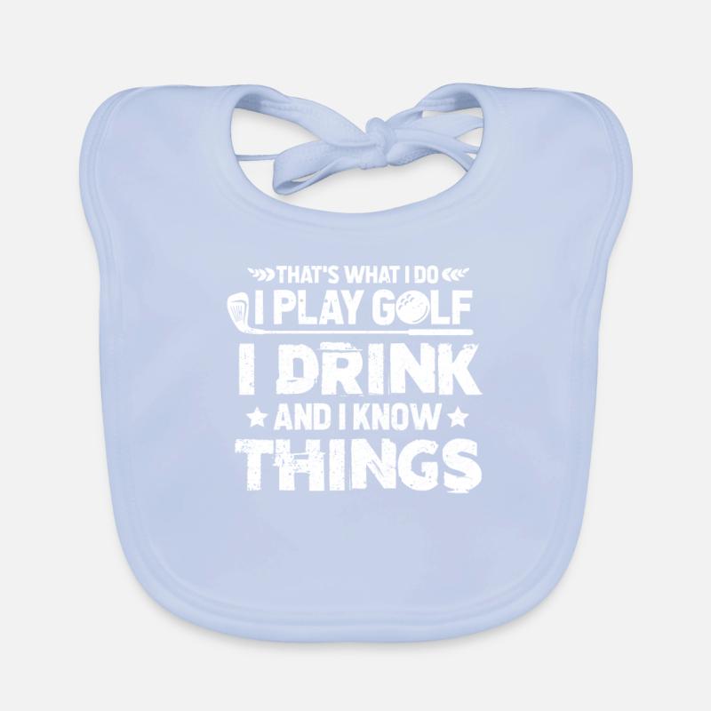 Golf Baby Bio-Lätzchen