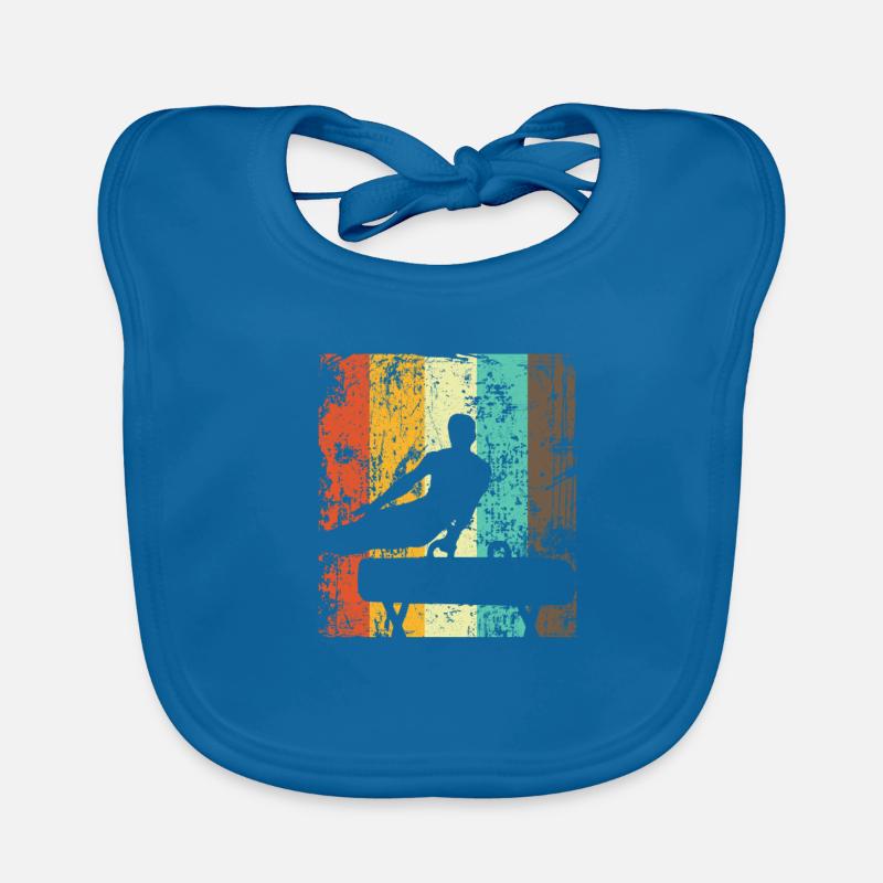 Turner - Baby Bio-Lätzchen - Pfauenblau