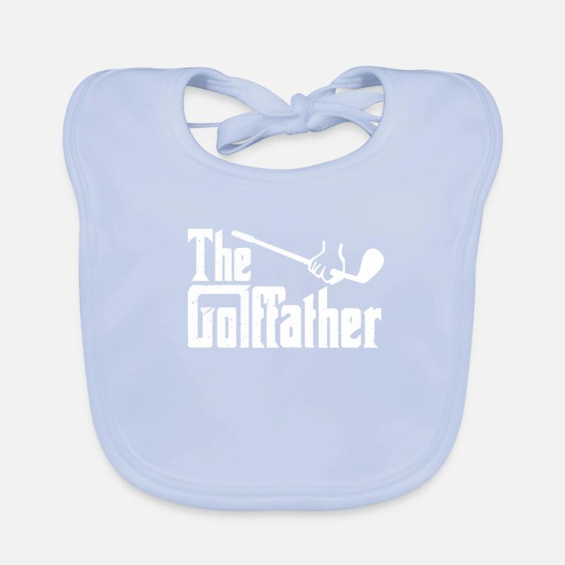 Golf father Organic Baby Bibs