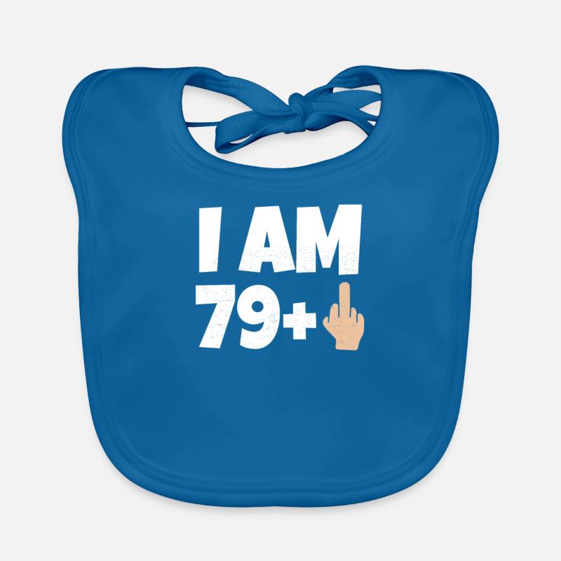 J'ai 80 ans. Bavoir bio Bébé