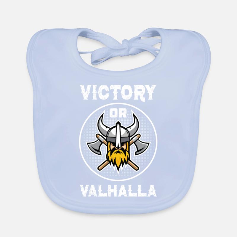 Victory Or Valhalla Baby Bio-Lätzchen