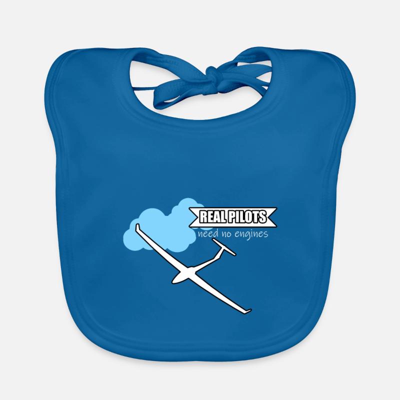 Glider engine Organic Baby Bibs