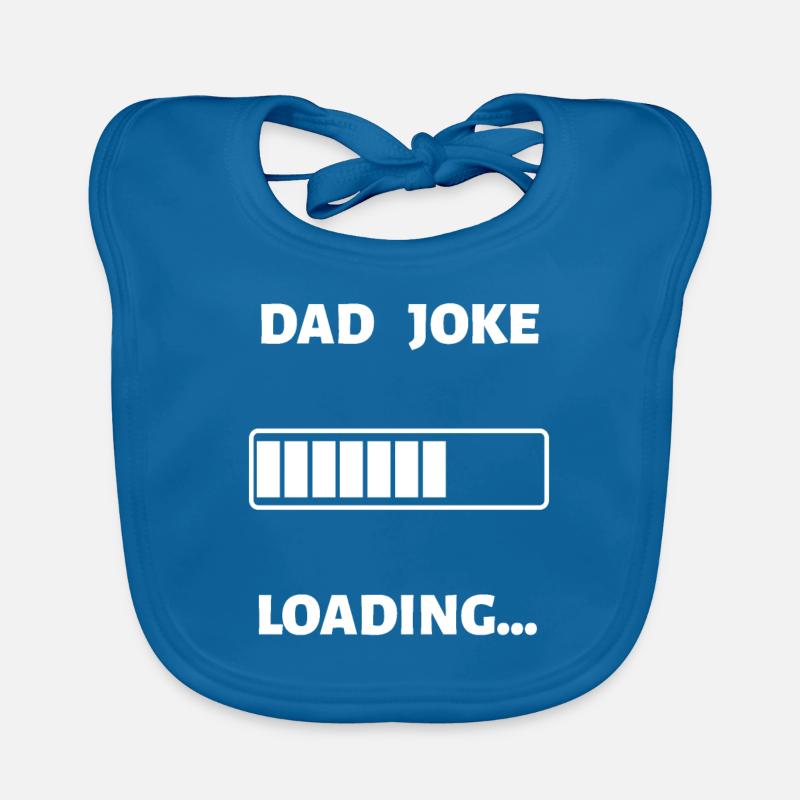 Dad Joke Loading Organic Baby Bibs