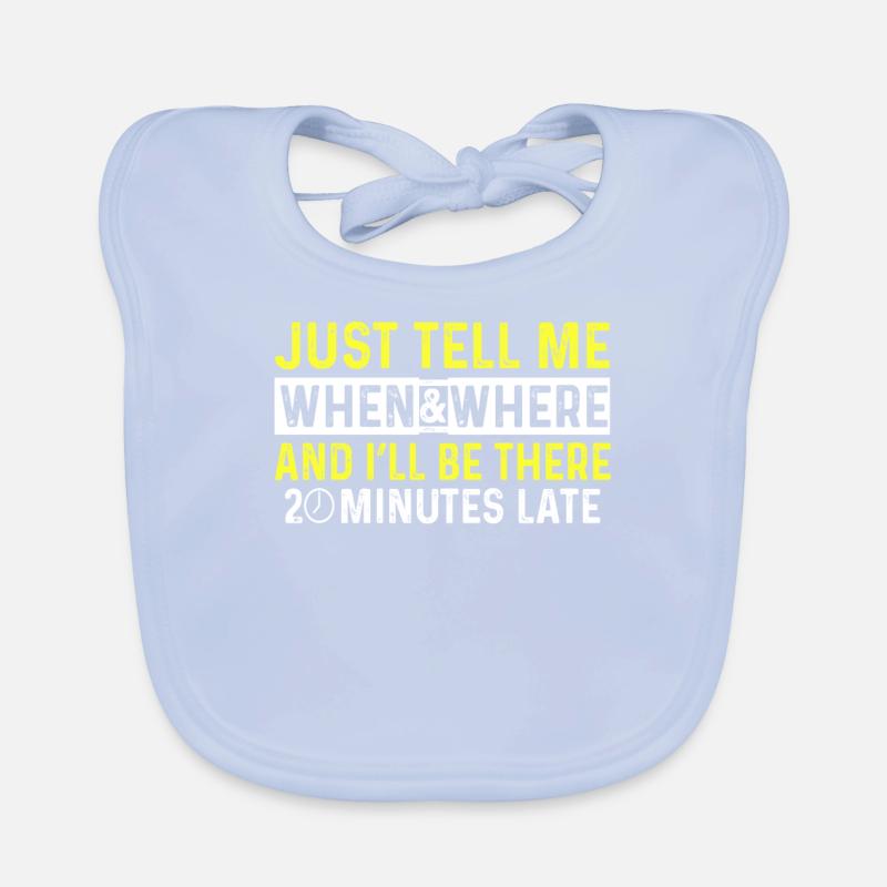 Too late untimely latecomer gift Organic Baby Bibs