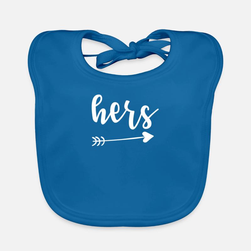 HERS - flèche droite Bavoir bio Bébé