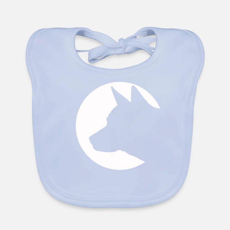 chiens aiment Bavoir bio Bébé