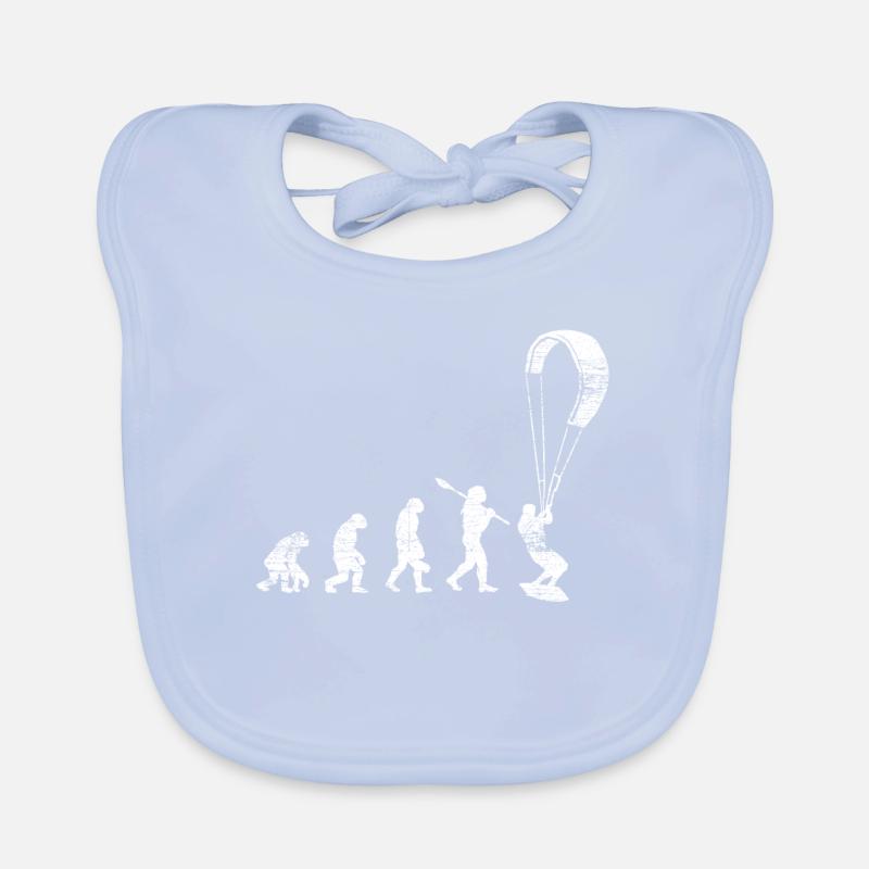 Evolution du Kitesurf Bavoir bio Bébé