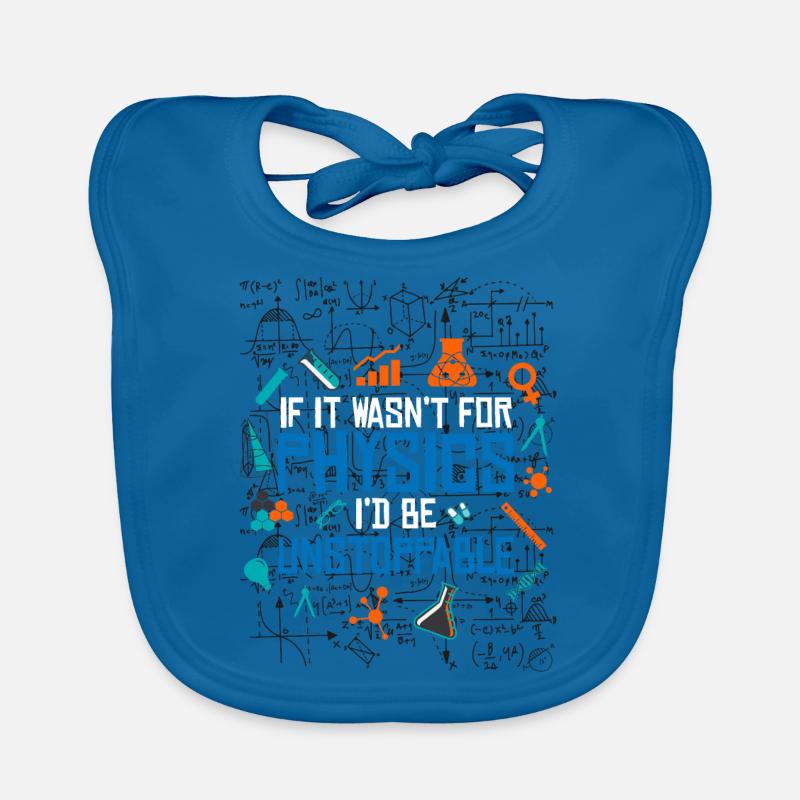 physics Organic Baby Bibs