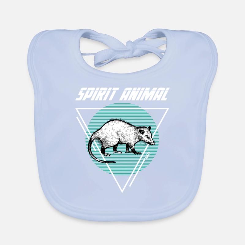 Opossum Baby Bio-Lätzchen