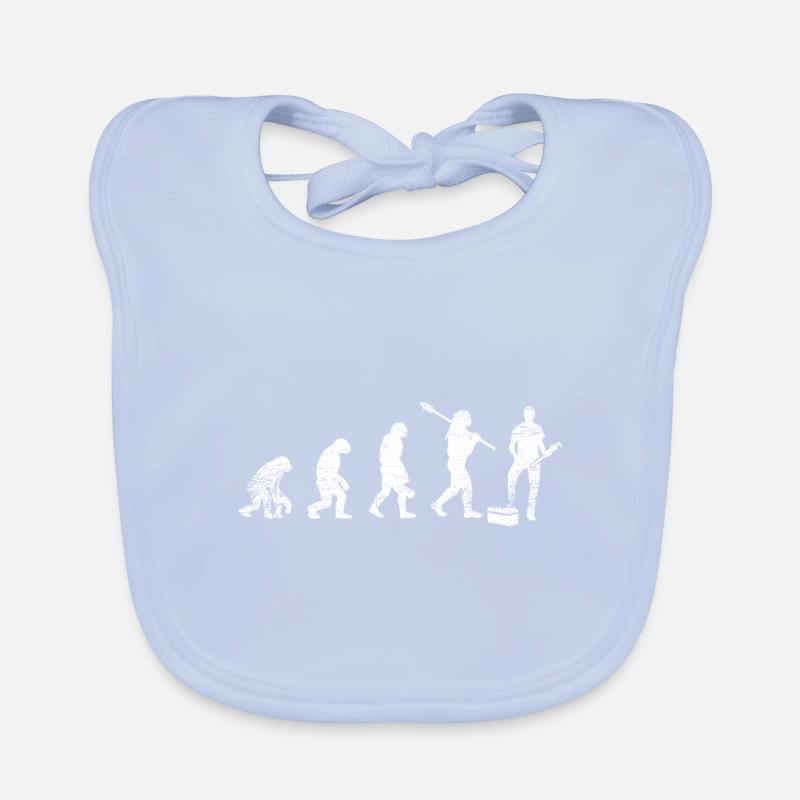 Evolution du plombier Bavoir bio Bébé