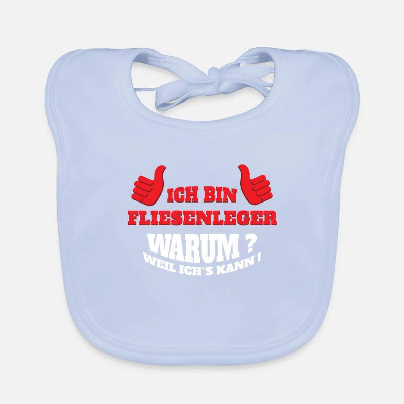 Tilers because I can - Tilers, Construction Organic Baby Bibs