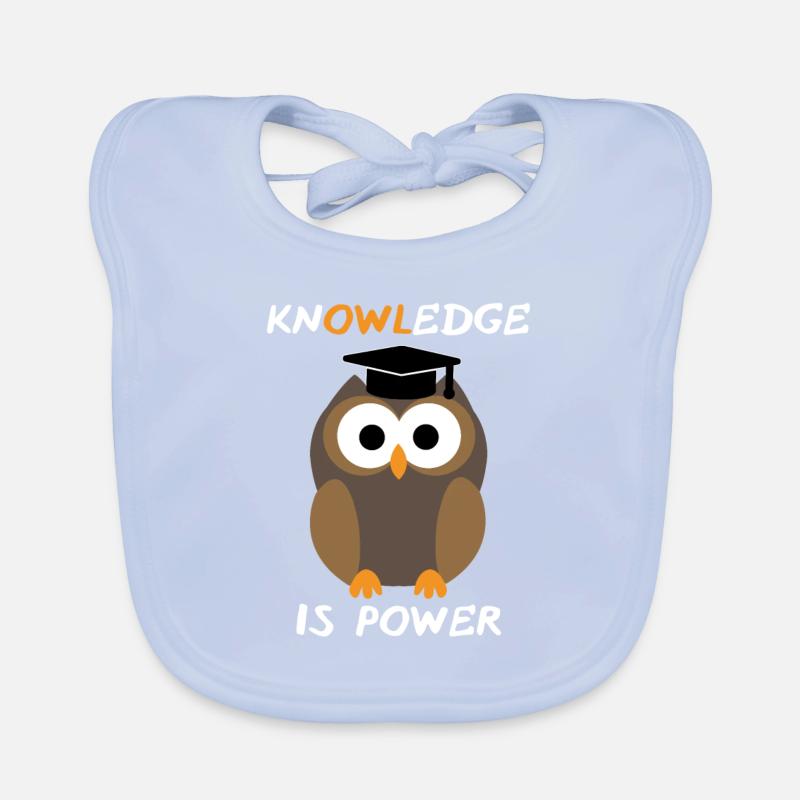 Eule Owl Baby Bio-Lätzchen