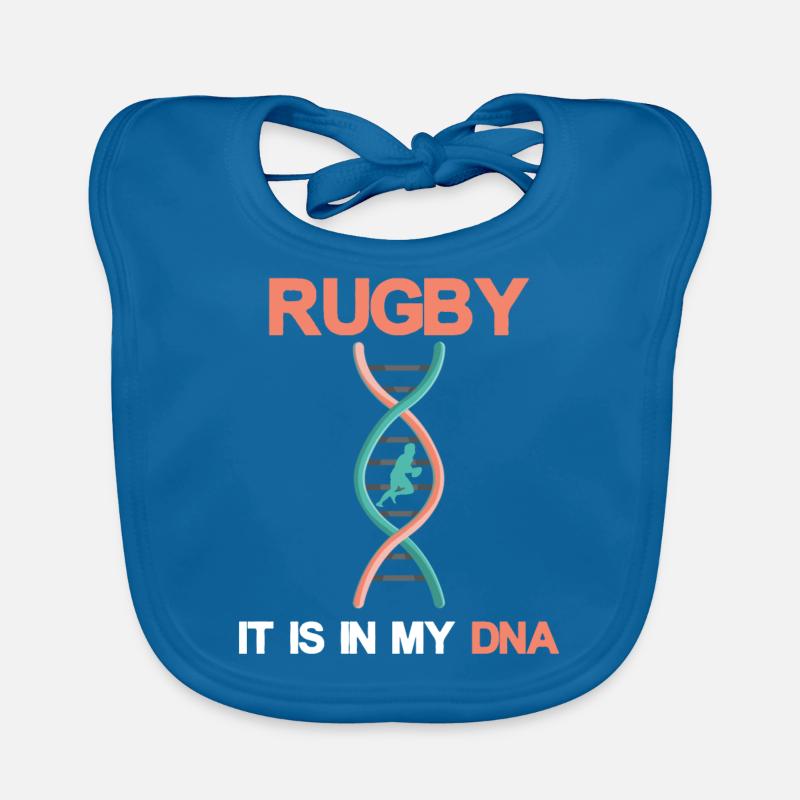 ADN de rugby Bavoir bio Bébé