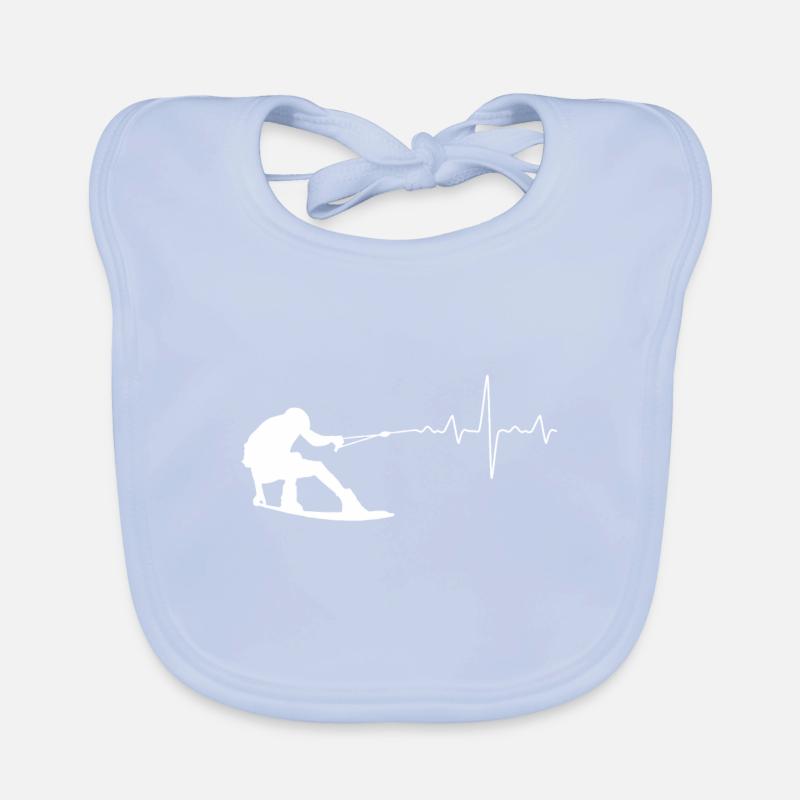 Wakeboard pulse Organic Baby Bibs