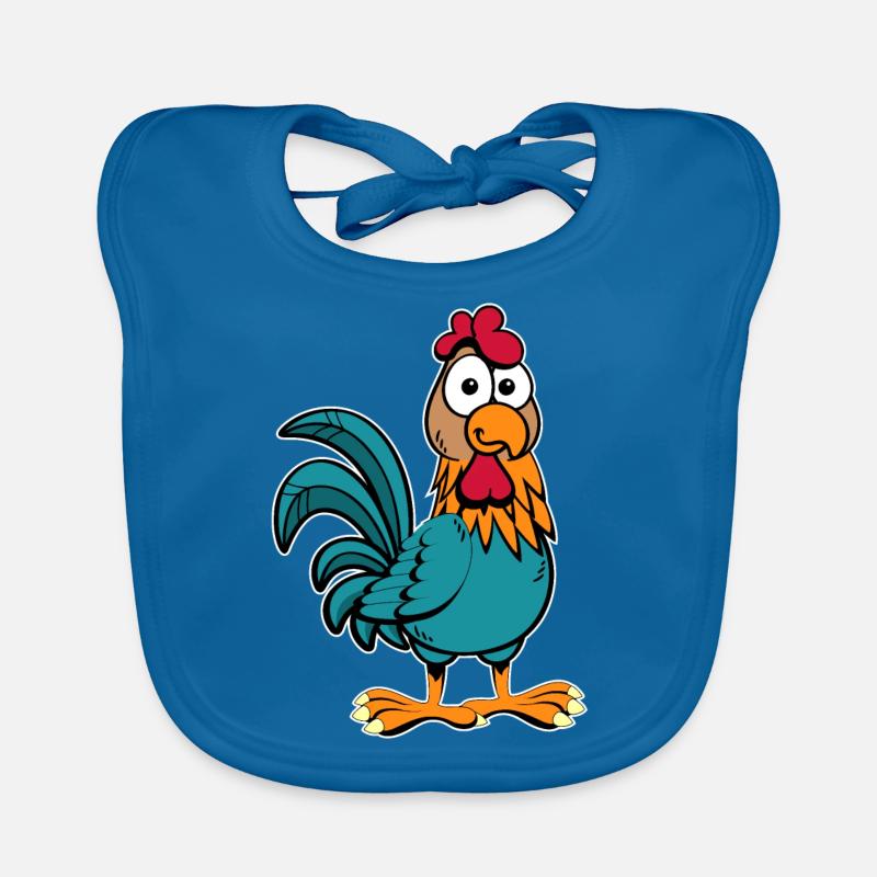 Poulet Coq Bavoir bio Bébé