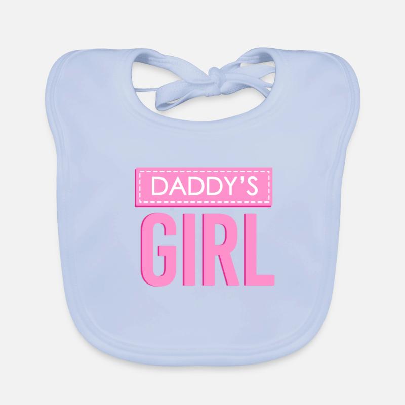 Papas Mädchen Tochter Geburtstag Geschenk Idee Baby Bio-Lätzchen