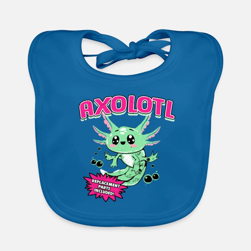 Axolotl Baby Bio-Lätzchen