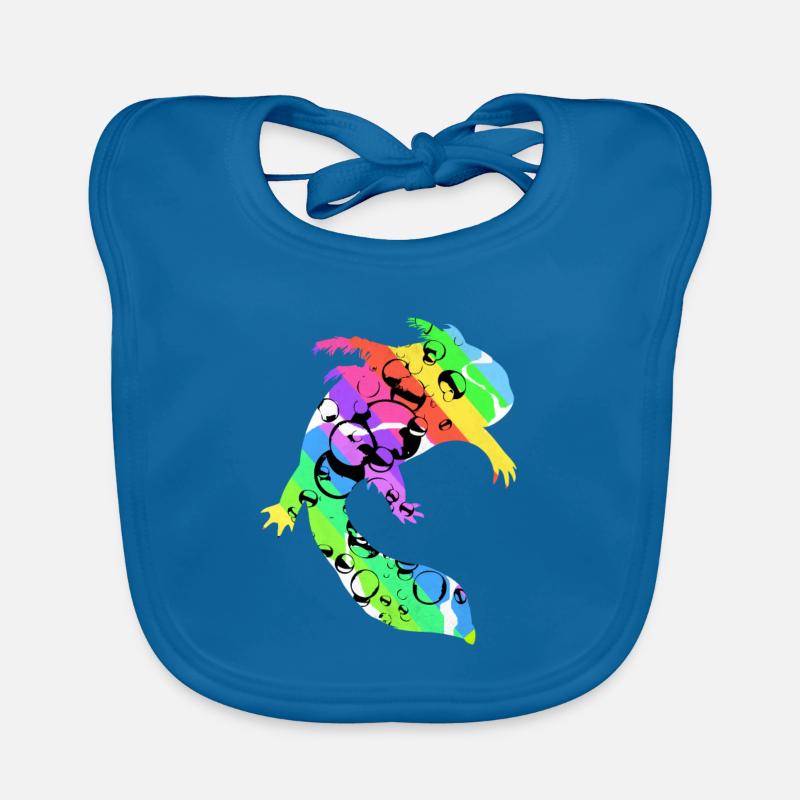 axolotl Organic Baby Bibs