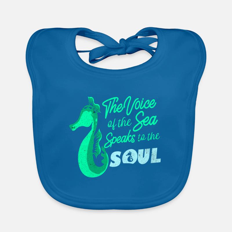 Seahorse Organic Baby Bibs