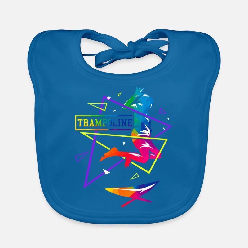 Trampoline polygon Organic Baby Bibs