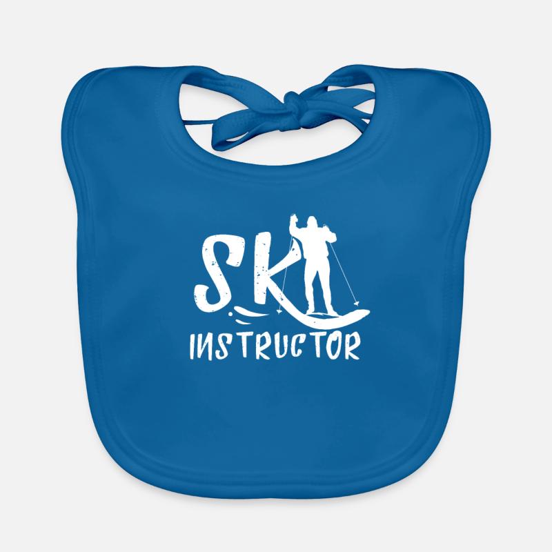 Ski instructor Organic Baby Bibs