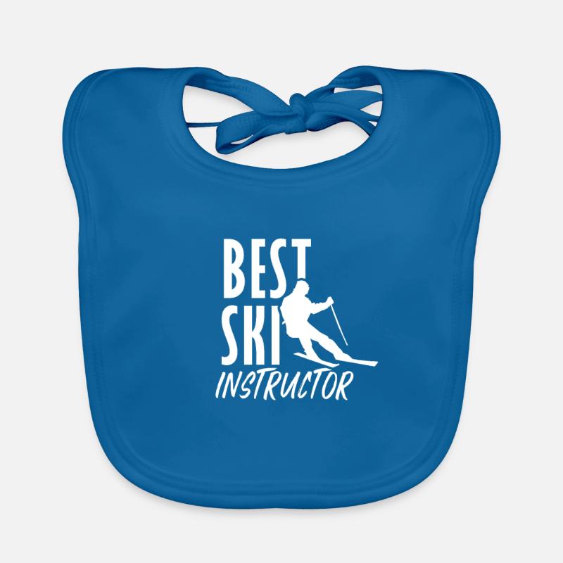 Ski instructor Organic Baby Bibs
