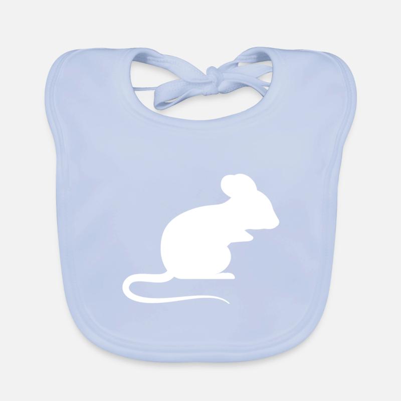 mouse Organic Baby Bibs