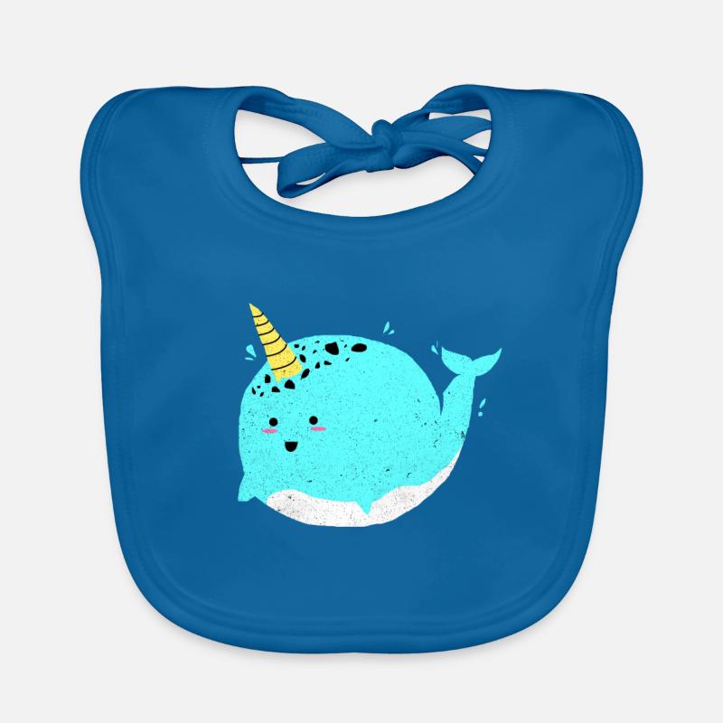 Narval Bavoir bio Bébé