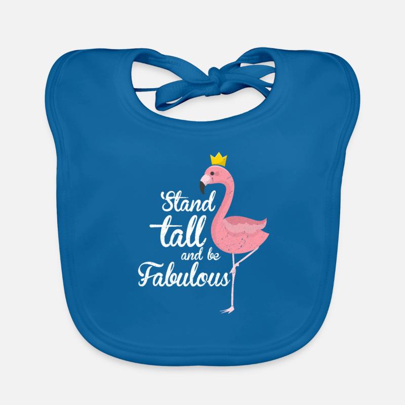 Flamingo Bavoir bio Bébé
